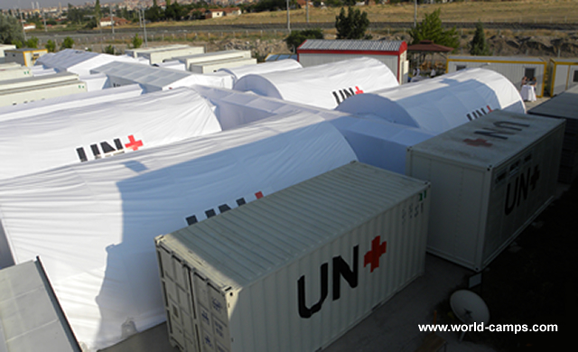 Desert Hospital Tents